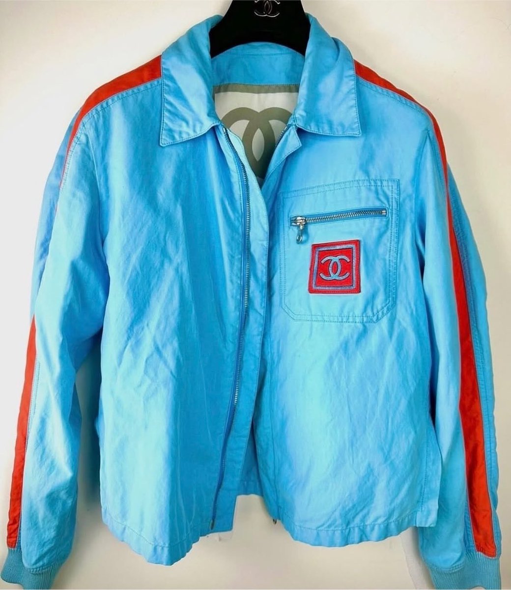 Shtreetwear's tweet photo. Vintage Chanel Sport Jacket https://t.co/lfWNkSjU6r