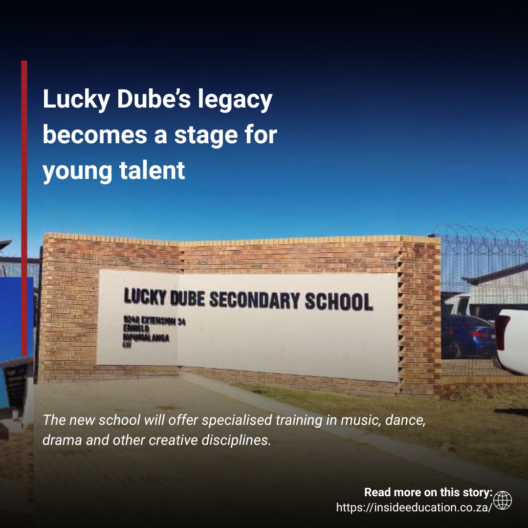 Inside_Edu's tweet photo. Mpumalanga has opened its first no-fee public secondary school dedicated to performing arts, expanding access to specialised creative education and career pathways for young people.
Read more:
https://t.co/bZHtn5dlyh
#LuckyDube #PerformingArts #CreativeEducation https://t.co/bw6syVWJwS