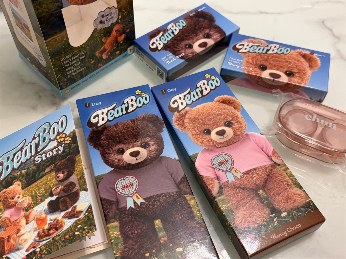 omoochichi's tweet photo. 8/3発売のchuu新作ベアブーシリーズ🐻🤎

着色直径14.0mmでしっかり盛れるのに、ふんわりフチだから意外とナチュラル🪽

暗めカラーだけど光が入ると透明感も出て
くまっぽいデザインが可愛すぎる🥹🫶PR https://t.co/MCnYqJ3Ifr