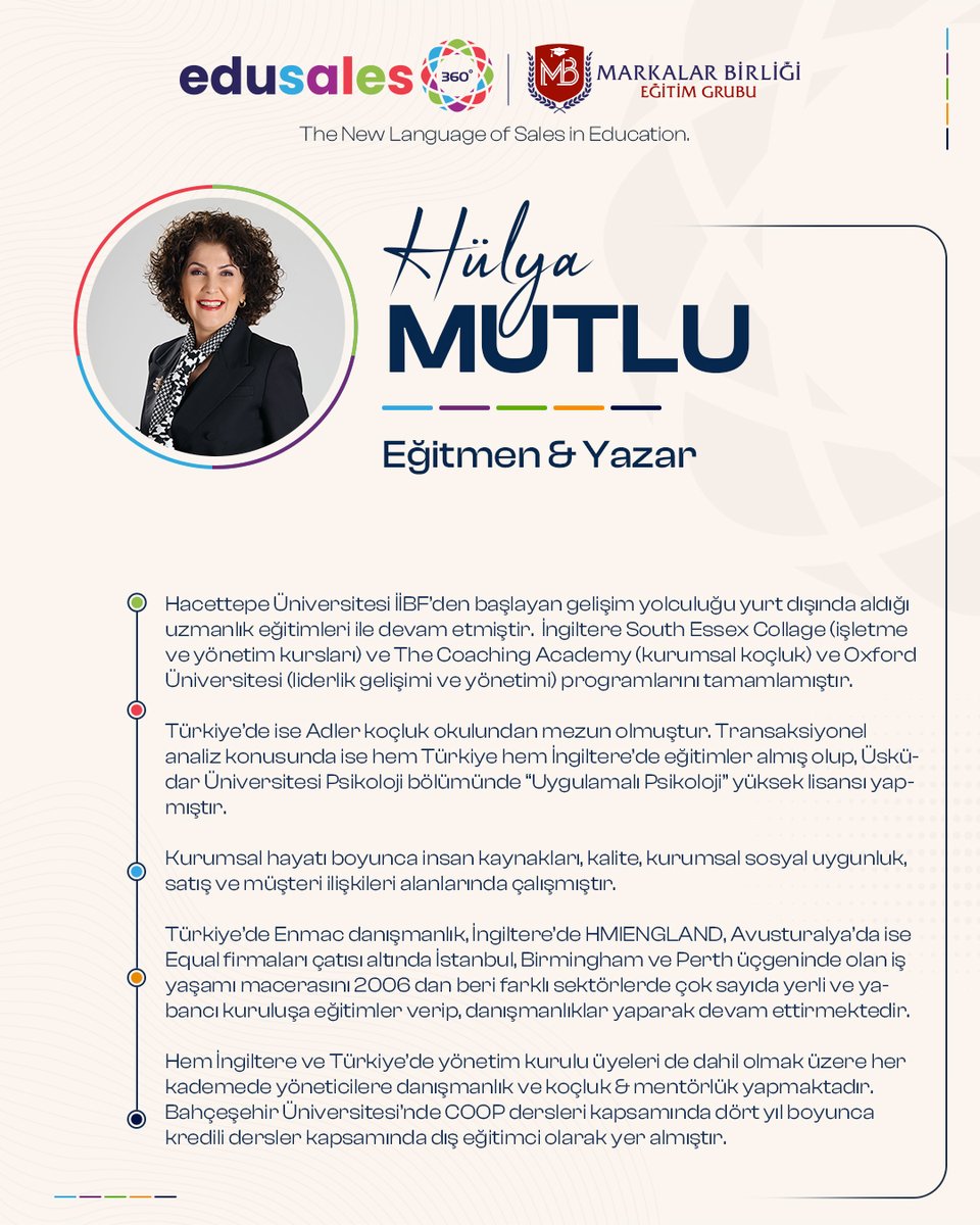 markalarbirliqi's tweet photo. İletişimde fark yaratmak için EduSales360’ta buluşuyoruz!

Eğitmen ve Yazar Hülya Mutlu ile “Fark Yaratan İletişim” başlıklı eğitimde bir araya geliyoruz.

#MarkalarBirliği #EduSales360 #HülyaMutlu #FarkYaratanİletişim #İletişimEğitimi https://t.co/y9IddYLC5q