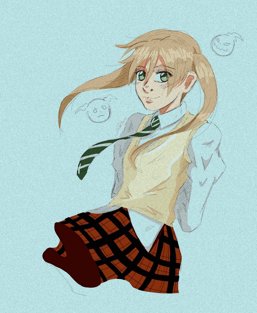 drawingwithrobs's tweet photo. #MakaAlbarn #SoulEater https://t.co/fsUwzUwAtg