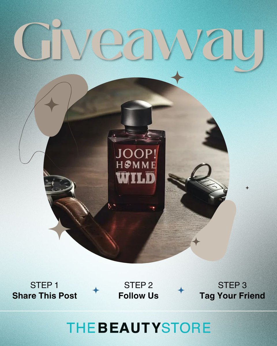 thebeautystore's tweet photo. 🔥 NEW GIVEAWAY! Unleash your wildest and most daring side 🔥🏍️

Are you ready to break the rules? We’re giving away the addictive and provocative Joop! Homme Wild fragrance. A perfume designed for the man who isn’t afraid to stand out, with an oriental fougère scent that blends the boldness of dark rum with the sparkle of pink pepper and the warmth of light woods.

All you have to do is follow these 3 steps:

1️⃣ STEP 1: Share this post
2️⃣ STEP 2: Follow us on our profile to join The Beauty Store community.
3️⃣ STEP 3: Tag a friend in the comments. (💡 Tip: The more comments you leave tagging different friends, the more chances you’ll have of winning!).

🗓️ Hurry up, time’s flying by! You’ve got until 27 August to enter. We’ll announce the winner shortly afterwards.

Good luck to all you free spirits! 🍀💀👇

#TheBeautyStore #Giveaway #PrizeDraw #SpainPrizeDraw #InternationalPrizeDraw #Joop #JoopHommeWild #JoopFragrances #Men’sPerfume #Men’sFragrances #PerfumesForMen #BeautyGiveaway #BeautyPrizeDraw #Gift #EnterToWin #InstagramPrizeDraw #BadBoyStyle