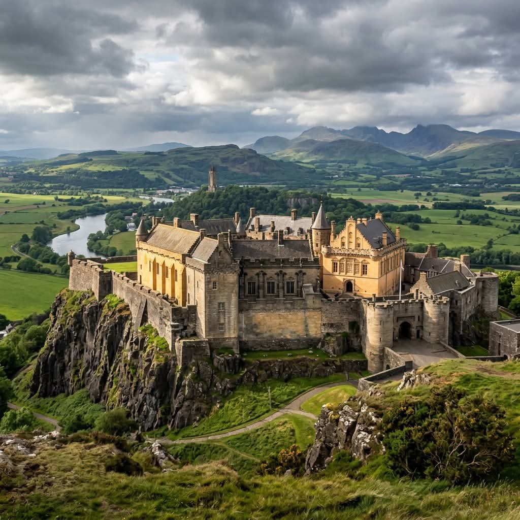 Natursee's tweet photo. Stirling Castle, Scotland 🏴󠁧󠁢󠁳󠁣󠁴󠁿 https://t.co/IQcGiQFl1f