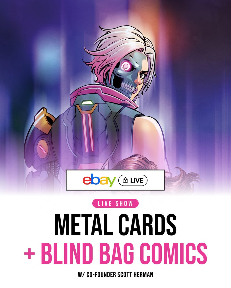 NiFeWARS's tweet photo. We are live on @eBay! 🔥

Come and get your hands on highly limited NiFe WARS Metal Cards and a few blind bags that @Scott_Herman has left!

🎙 Live show: https://t.co/SSa9SoloR7 https://t.co/zYrrhN8FJe