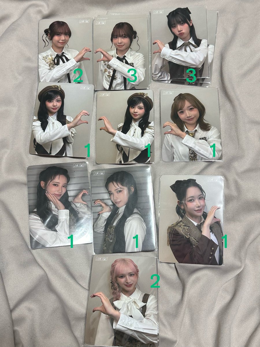 _a_ya_nemei_'s tweet photo. ME:I 花咲く道　買取　交換

【譲】　画像の物
【求】　未使用シリアルor買取

郵送または明日のイベントでの手渡し可能です⭐️
お気軽にお声がけください
#ME_I交換　#ME_I_交換 #ME_I買取 https://t.co/FPS8RD6nyV