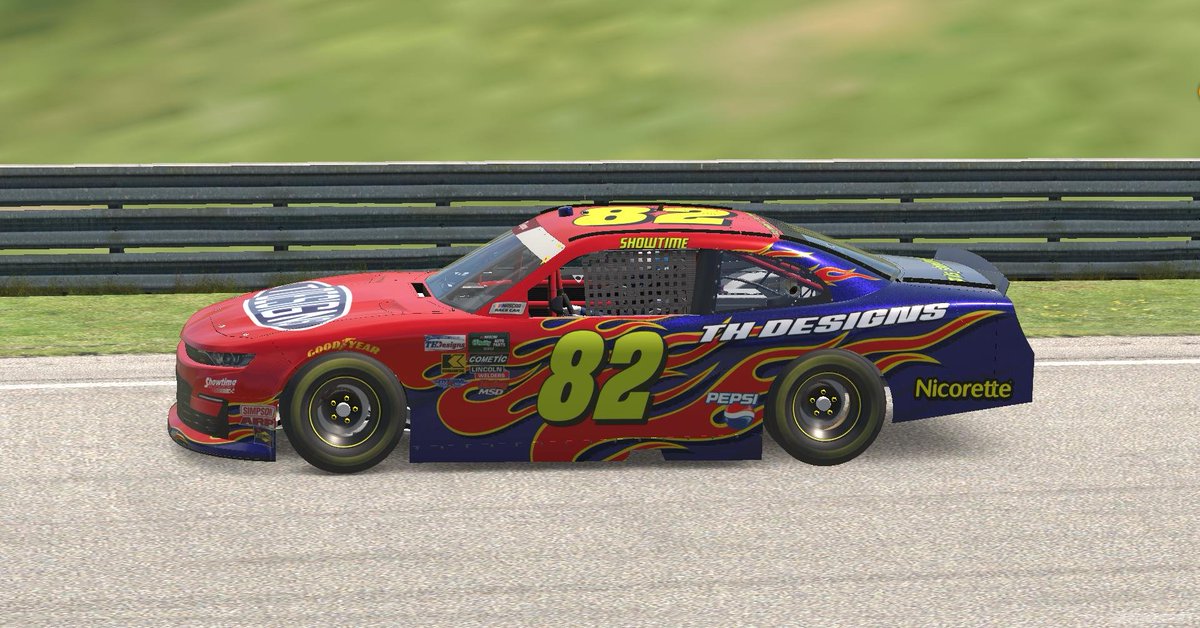 THDesigns2's tweet photo. Showtime expands his collection. More Jeff Gordon inspired schemes. #nascar #noaps #paintschene #livery #jeffgordon #iracing #tradingpaints #thd #thdesigns #au https://t.co/bXfCsbjZnw