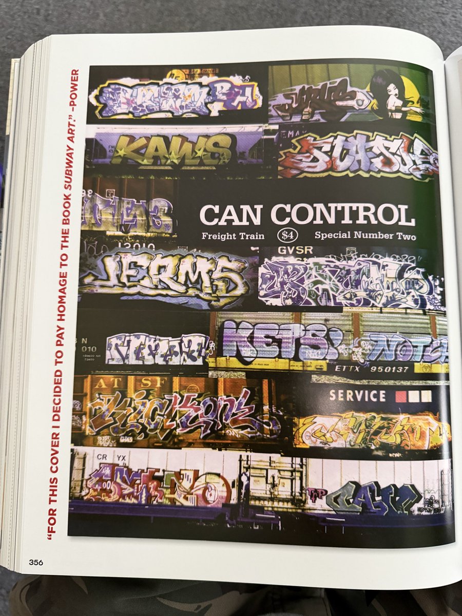 DJJS1's tweet photo. New Can Control book via Beyond The Streets. I got a few pieces in here from early 90s. Respect to Power &amp; our Cali graff friends for showing NY writers love. Before your fav youtube/ig DJs n street artists existed, we were doing the work. https://t.co/WIuJf2bwiE