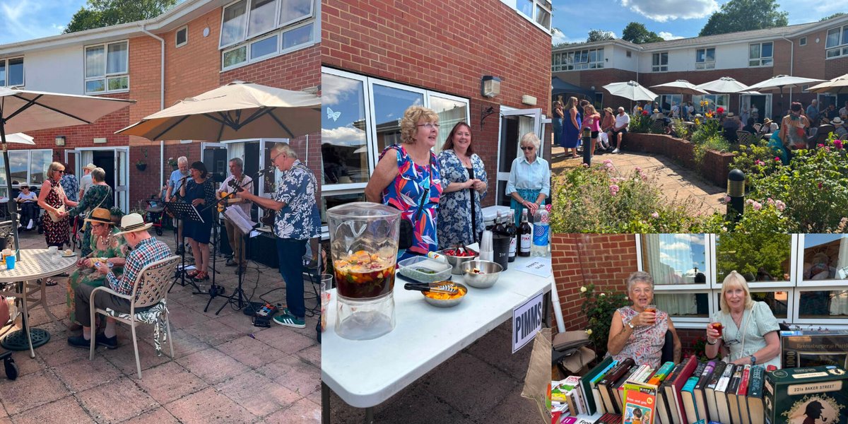 LangtonLife's tweet photo. Heaps of fun was had at Rusthall Lodge's Summer Fayre last weekend! 
It was very well attended and both residents and attendees enjoyed the wonderful live music, stalls &amp; food and drink in the sunshine.   

#rusthall #rusthalllife #tunbridgewells #carehometunbridgewells https://t.co/WKh0UavSew