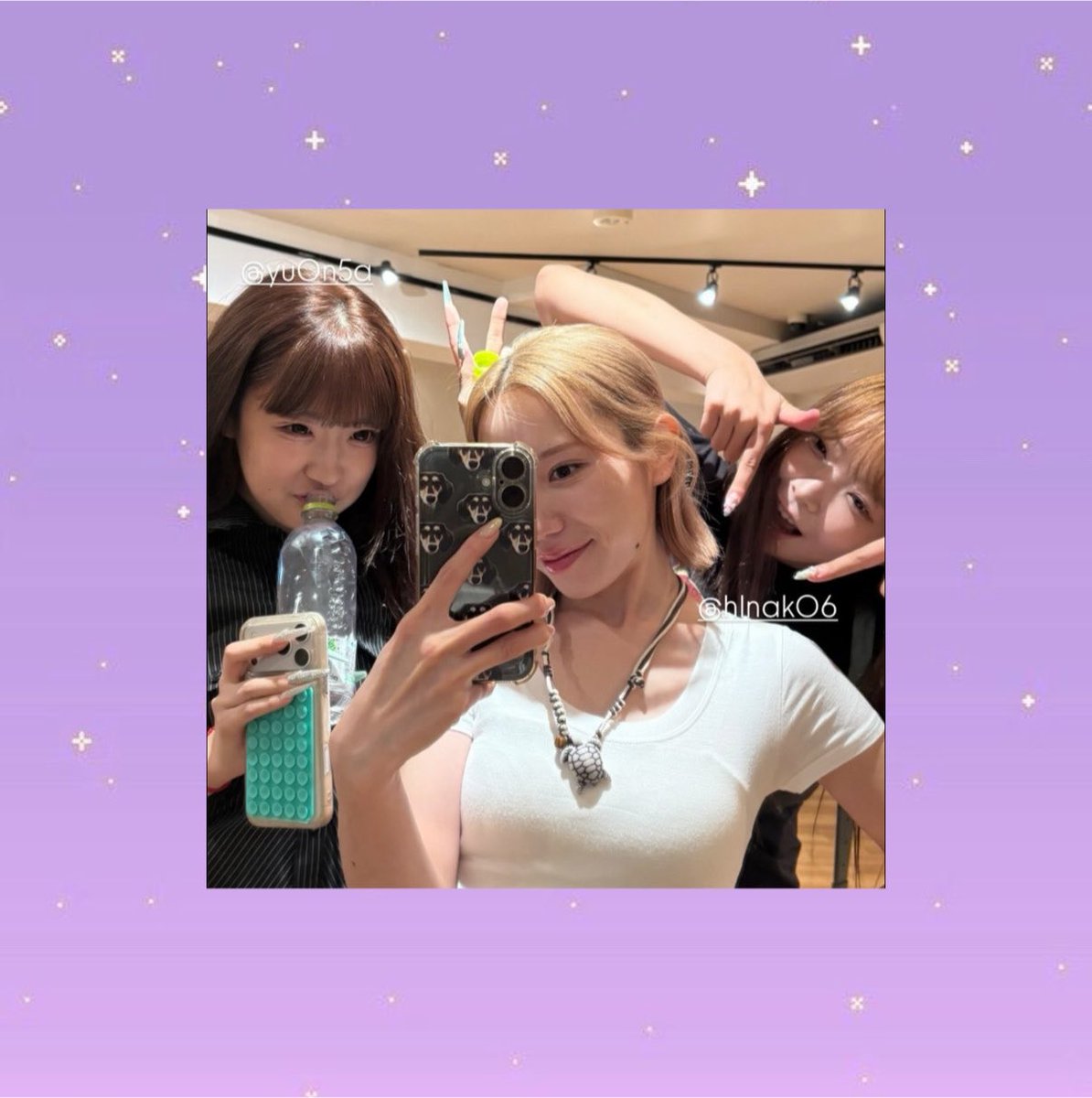 mayu0300_'s tweet photo. 美優ちゃん今日もお疲れ様〜🌟

亀さんのおかげで美優ちゃんのストーリー3日連続見れて嬉しい💭
しっかり付けてるのもかわいいねええ😶‍🌫️
本当に、、その亀さんになって2週間美優ちゃんにくっついてたい🐢💜
#ばんばんざい @miyu0300_ https://t.co/2kh6P8Maml
