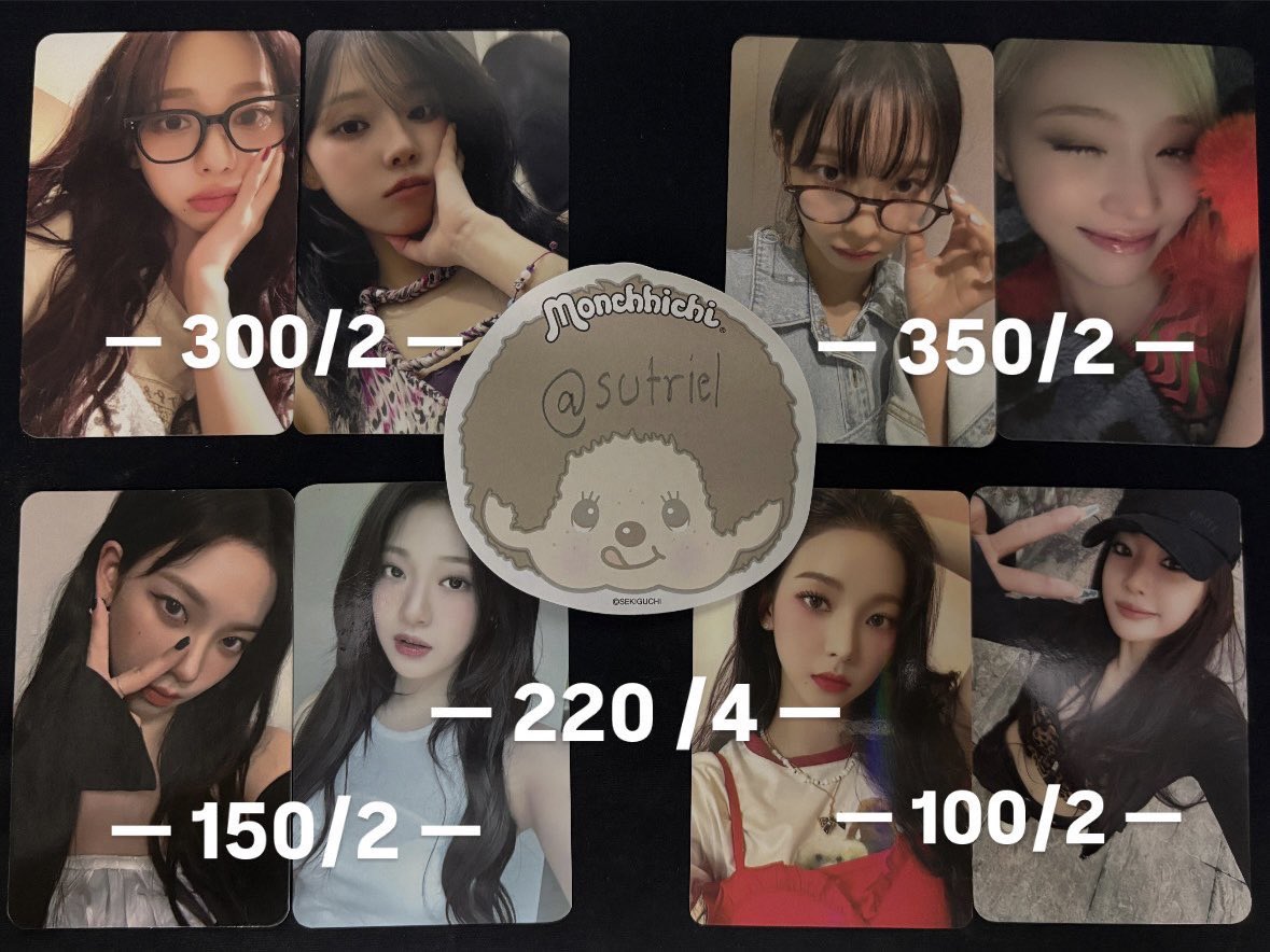 vorsecilr's tweet photo. สนใจสอบถามได้นะคะ 🏔
ติดต่อแอค @sutriel เท่านั้น ׅ  ♥♥

#ตลาดนัดaespa #ตลาดนัดเอสป้า https://t.co/dUpJrKEn7H