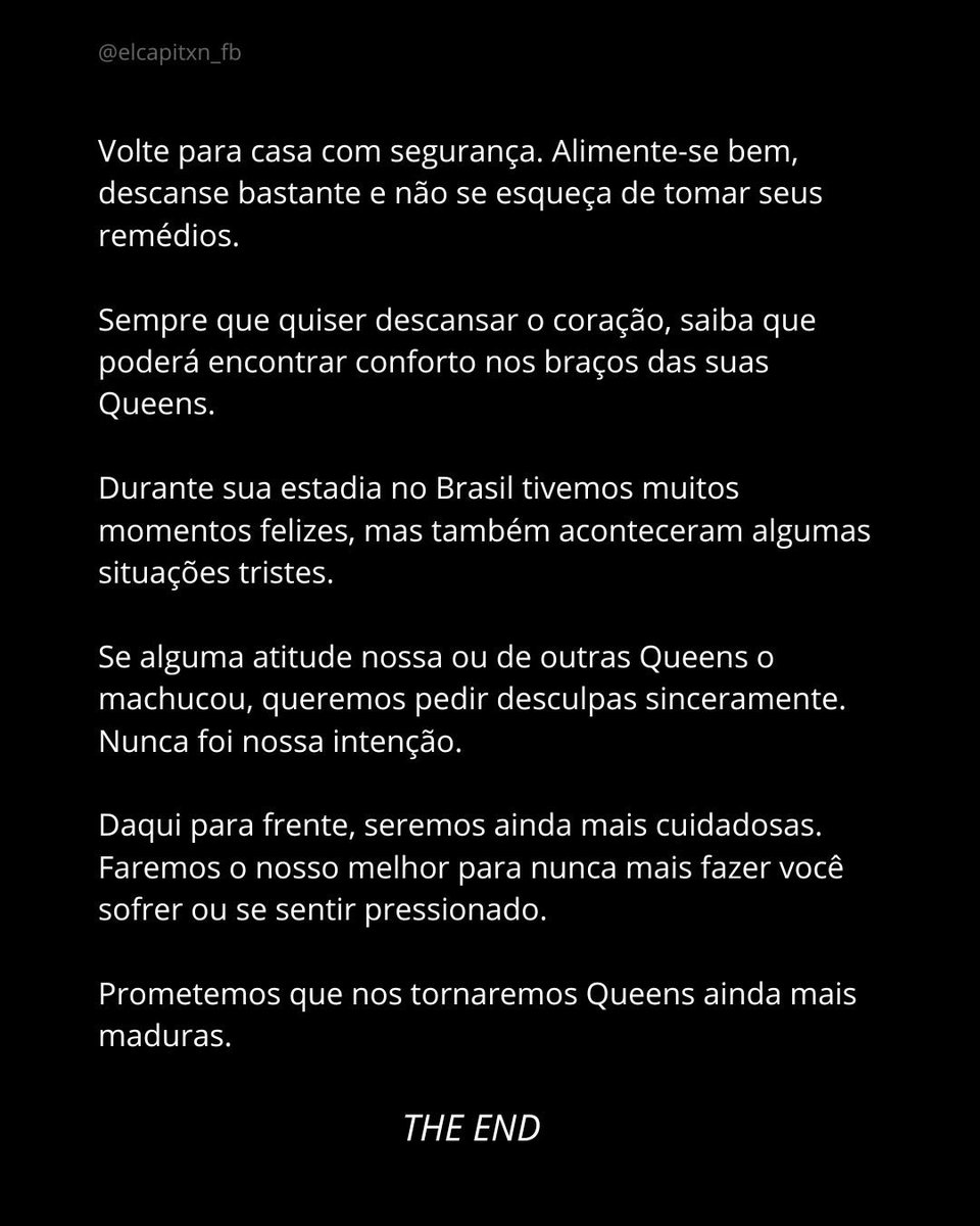 SAFE_STAR7700's tweet photo. Carta compartilhada por ELCAPITXN via canal do Instagram 

✉️ ©littlegirlsofcapi
#ELCAPITXN #QUEENS #ELDORPHINS https://t.co/FGGEiP0tb1