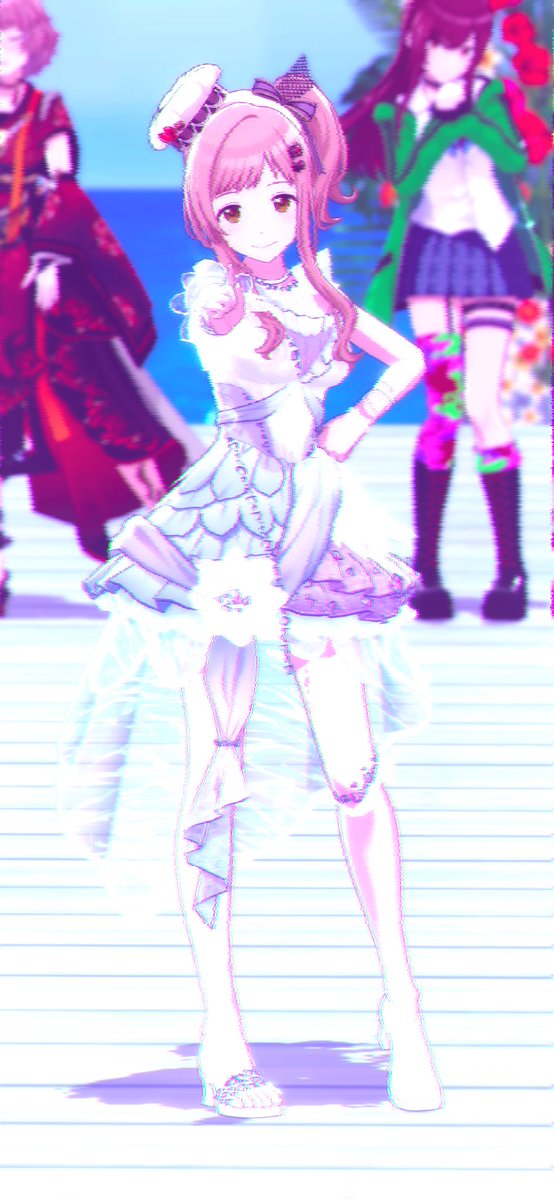 umitsuki_p's tweet photo. 真乃......すごく似合ってるけど.....その衣装誰のだっけ...... https://t.co/nGDapQ7PXn