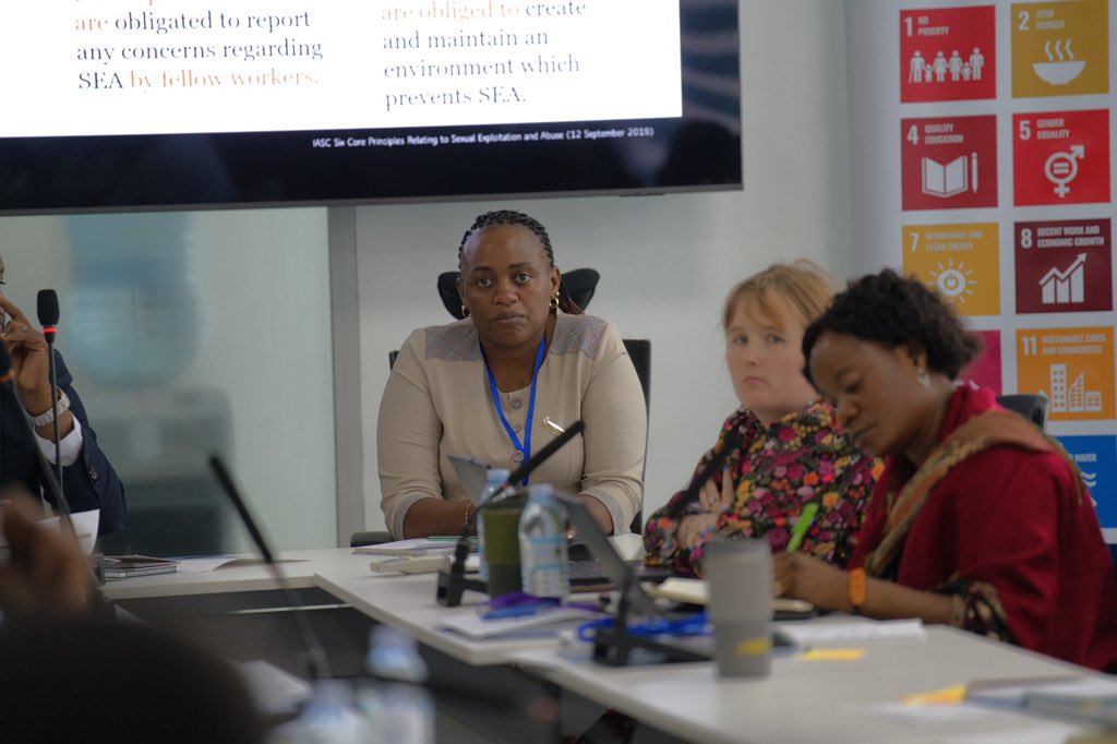 WHOUganda's tweet photo. Protection from Sexual Exploitation and Abuse (PSEA) is a shared responsibility and a cornerstone of accountable emergency response.

Today, @WHOUganda joined the Uganda PSEA Network to strengthen the capacity of government, United Nations, NGOs and civil society focal points to prevent and respond to SEA in public health emergencies through survivor-centred and accountable approaches. 

#NoExcuse #PSEA