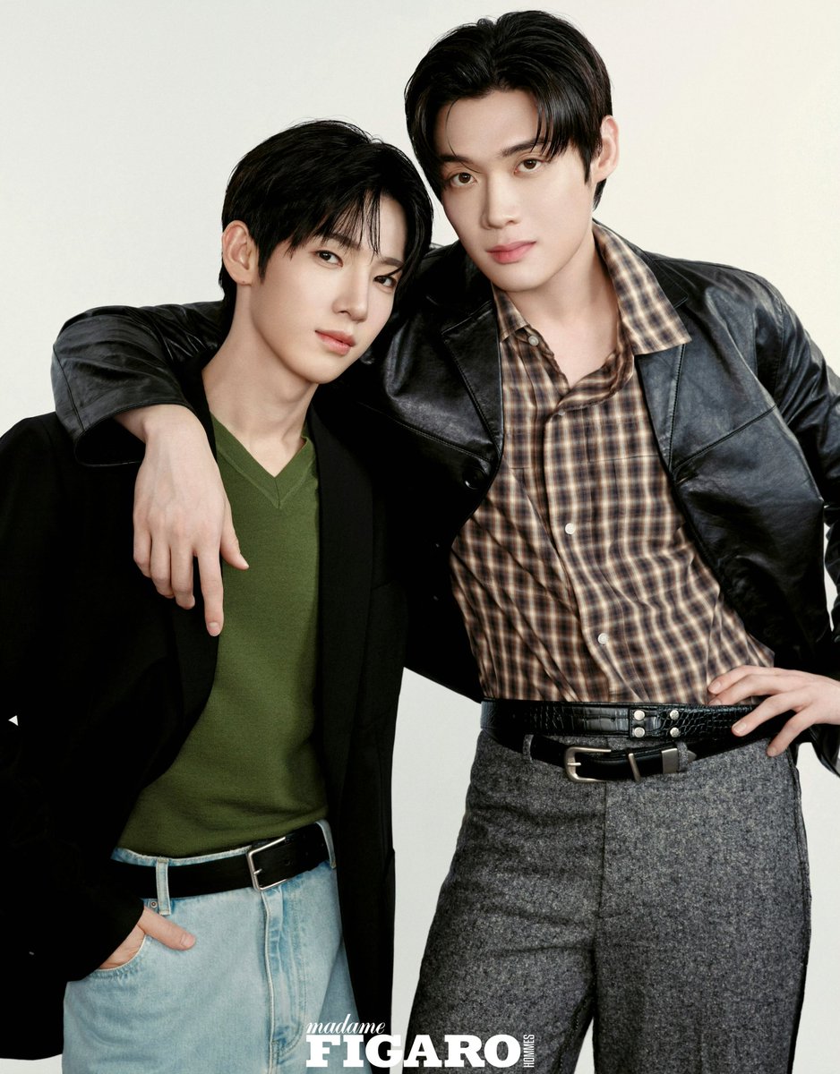 boyslovehub's tweet photo. Park Siwoo &amp; Kim Yoosik for Madame Figaro. https://t.co/BFhp3HaymU