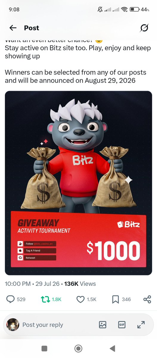 LuckyCSvnx's tweet photo. @savagebro92 @bitz_casino_en https://t.co/TBDonF5dOa