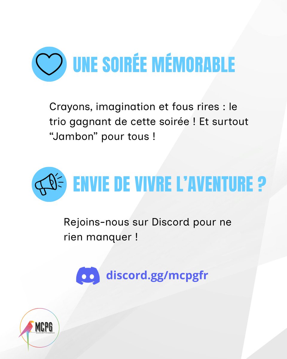 MCPGfr's tweet photo. ✏️ Soirée https://t.co/z35xp9TClr du 29 juillet !

 5 parties, des dessins improbables et "jambon" qui tombe 3 fois dans la soirée 🍖 

Félicitation à KamoKyu, 4 victoires sur 5 ! 

#AssociationMCPG #SkribblIO #Gaming https://t.co/N7uiuWdhpq