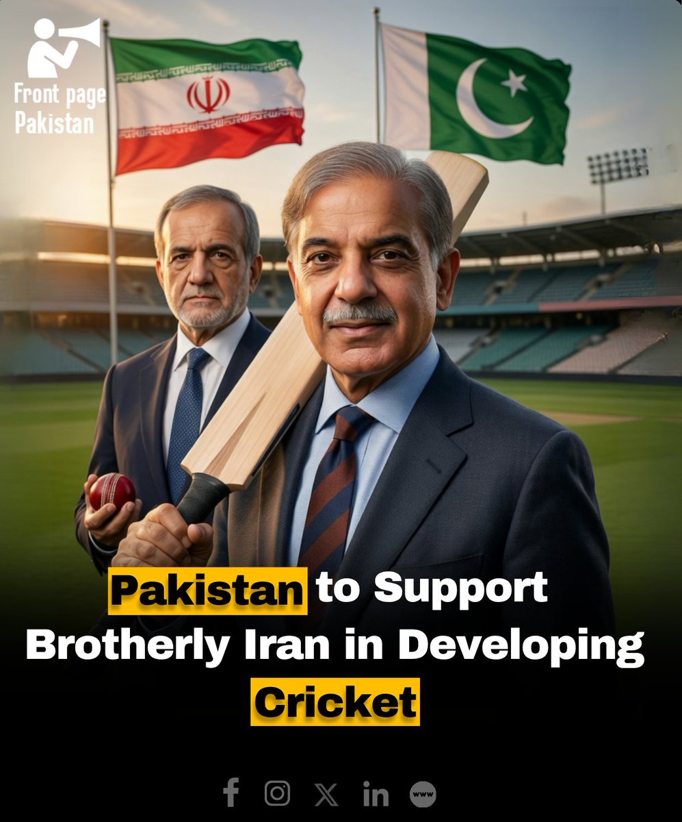FrontPak9's tweet photo. Pakistan and the Asian Cricket, Council (ACC) have agreed in principle to provide, technical assistance, training, and capacity-building programs to pro-mote, and accelerate the development of cricket, in Ir-an.
#AsianCricketCouncil #iran #traning #BrotherlySupport #cricketteam https://t.co/HBbBO0VTOY