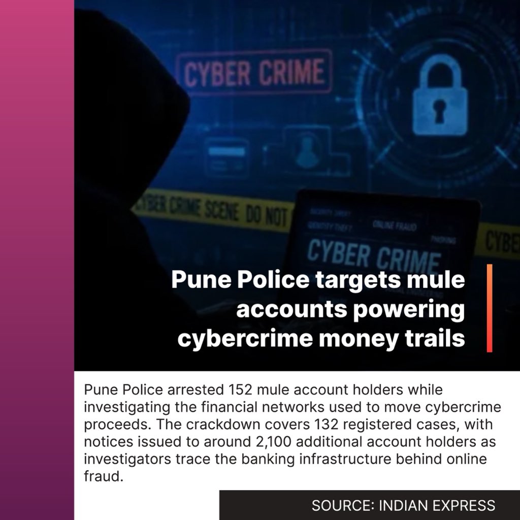 tribastion's tweet photo. Your Wi-Fi. Your water. Your money. 👀

Cyber had its eyes everywhere this week.

📶 Hotel Wi-Fi hijacked to push malware

💧 U.S. water systems targeted

🇮🇳 265M+ cyberattack attempts recorded in India

💳 152 mule account holders arrested in Pune

Yeah, cyber was busy.

🔗 Full stories in the replies 👇
@TheHackersNews @CNN @TelanganaToday @IndianExpress 

#CyberSecurity #CyberNews #ThreatIntel #CyberCrime #InfoSec