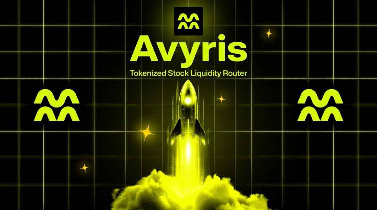 Avyris_RH's tweet photo. Unified liquidity routing for tokenized stocks across global markets $AVR CA:

0x8485caed904f96c3f45dd98f3f8e1a806d187732 https://t.co/jlctsz7HFq