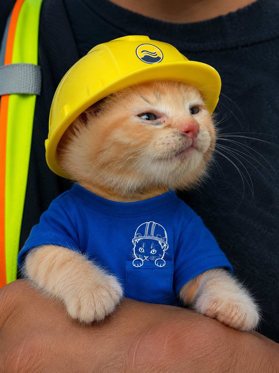 SUEwithHat's tweet photo. SUE and RiverReachConstruction workers - soon in their new uniform https://t.co/Gqsd80vF5V