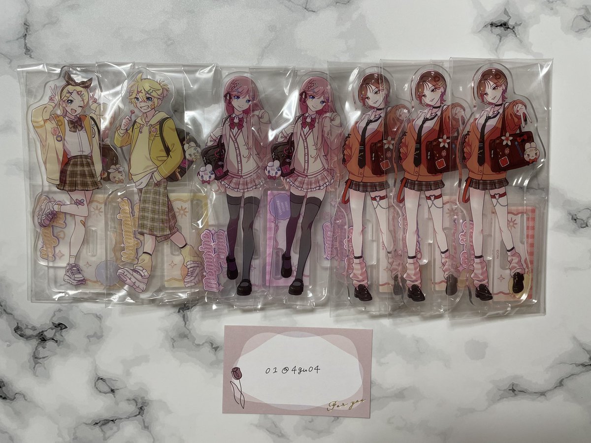4gu04's tweet photo. 初音ミク キャンドゥ CanDo 100円ショップ 交換

譲 : 1~3枚の画像の物
求 : 4枚目の画像の物

3枚目のみ異種交換可能です

お声かけが重なる場合、アクスタ含むお取引、またはまとめてお取引いただける方優先になります。

お気軽にお声かけください🍀 https://t.co/g98lDlIxYr
