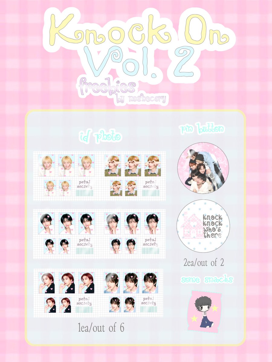 noshecory's tweet photo. ✿ KNOCK ON VOL. 2 IN JAKARTA ✿  
Freebies by @noshecory

📍 ICE BSD Hall 5-6
🗓️ December 5, 2026 
⏰ TBA

♡ rts &amp; likes are appreciated
♡ see you there, onedoor! ૮ ˶ᵔ ᵕ ᵔ˶ ა ⭑.ᐟ

#BOYNEXTDOOR #보이넥스트도어 
#KNOCK_ON_Vol_2_IN_JAKARTA https://t.co/gnxezsWAXc