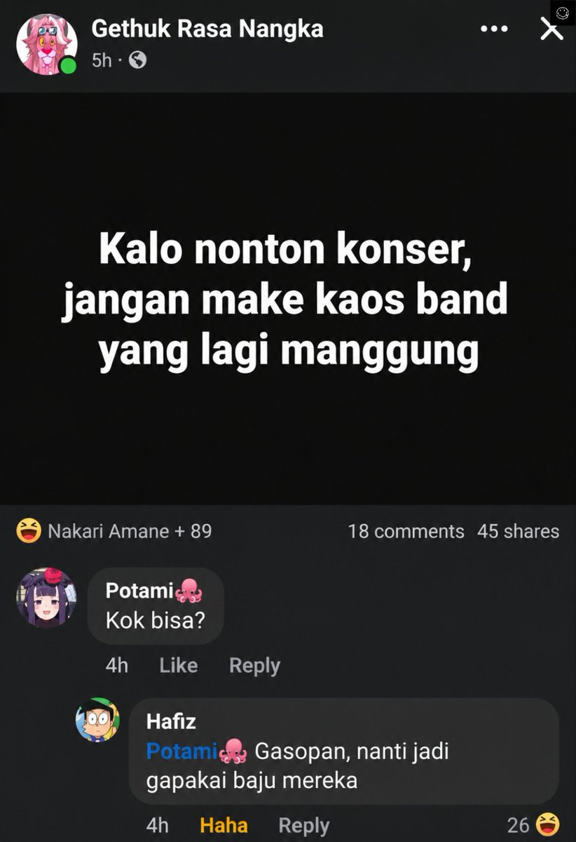 qrivasiii's tweet photo. Padahal udah serius loh 😭 https://t.co/TL139M3qGp