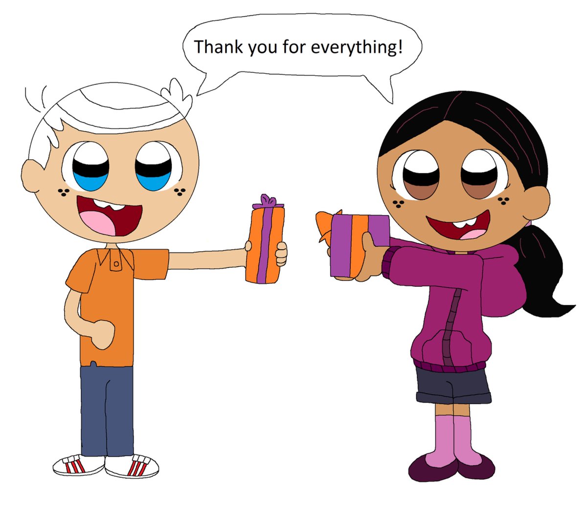 arwatson714's tweet photo. #RonniecolnWeek2026 #RonniecolnWeek Day 7: Thank You Gifts #TheLoudHouse #LincolnLoud #RonnieAnneSantiago #Ronniecoln https://t.co/Ty3cVoYi9u