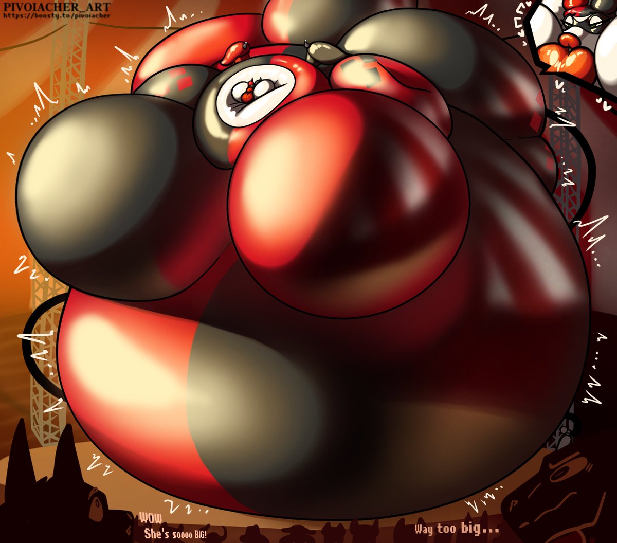 pivoiacher's tweet photo. The Big Finale 2,3/5 

She's gonna stop, right?..
For @FinikiaTheDerg https://t.co/6dRRq12SAO