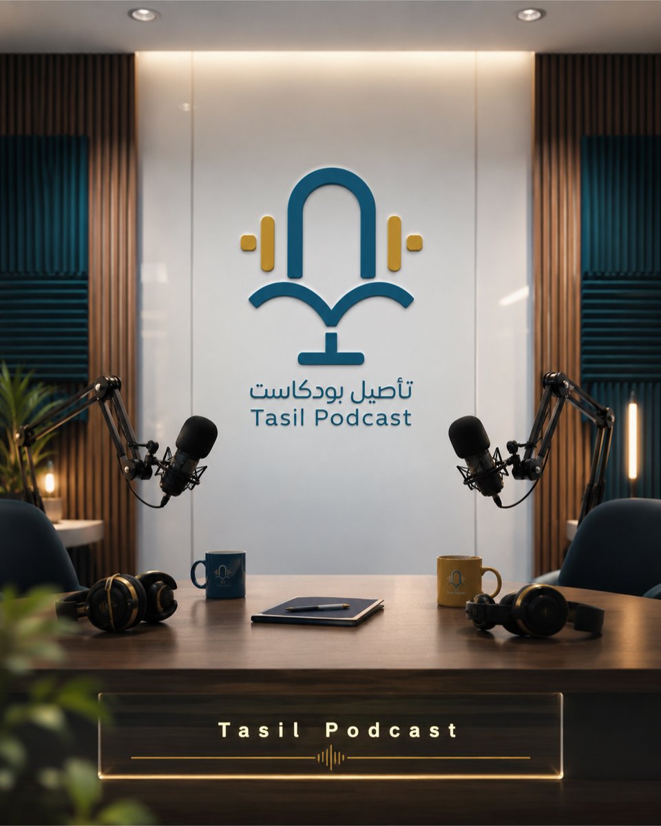 salman_designe's tweet photo. 🚩تصميم شعار بودكاست🎙️ ( تأصيل ) ..
💡فكرة الشعار دمج عناصر نشاط البودكاست بشكل مميز وجذاب .. https://t.co/eVHyltGnYu
