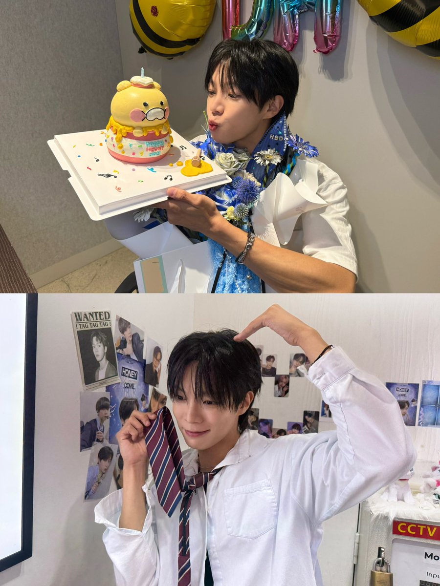 the_verivery's tweet photo. [📸]
2026.08.04
#HAPPYDONGHEONDAY 🎂

여름 햇살보다 더 눈부셨던☀️
베러들의 사랑 가득 담은 허니 생일🍯

#베리베리 #VERIVERY #VRVR
#오늘_아기흑곰_생일이라_뀨 
#허니랑_804배_행복하자_치치치 https://t.co/qF124xn9qE