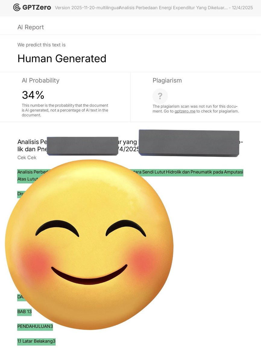 gusturnit's tweet photo. yg need jasa cek turnitin no repository dan cek ai bisa di aku ya guys. order fastresp bisa by wa di bio yaa file terjamin aman tidak tersimpan di database manapun. ready juga jasa rapihin file ( halaman / daftar isi ) , mendeley, pembuatan jurnal, dll🤩👍
#bealanja https://t.co/Dw3svEGoB7