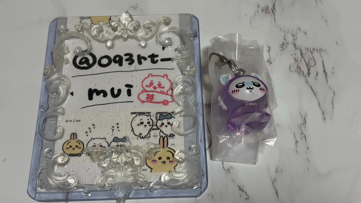 O93rt_'s tweet photo. 【交換】ちいかわ めじるしアクセサリー

【譲】モモンガ
【求】映画 入場者特典ちいかわ

異種で交換可能な方いましたらお声掛けお待ちしております。
他グッズと比率違い可能ですのでお求めのキャラクター（ちいかわ以外○）あれば教えてください。
お声掛けお待ちしております。 https://t.co/dbXwCfiEOW