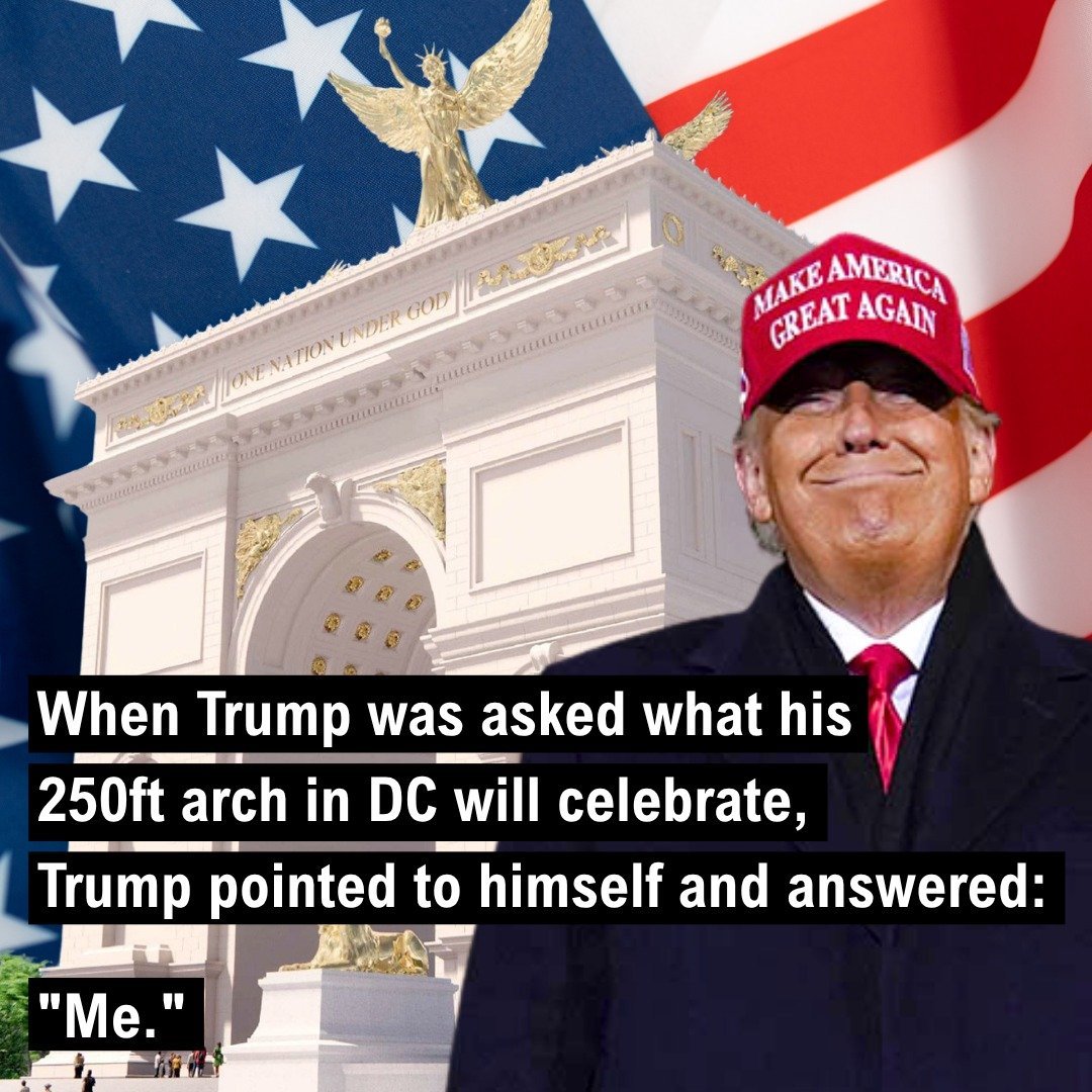 midgecurrier's tweet photo. @the_eve33 OH, YEAH ...LET'S SPEND IT ON A GAUDY, GOLD BALLROOM, A BOTCHED REFLECTING POOL, STATUES OF PEDOLF TRUMP, AND AN ARCH TO STROKE CHEETOLINI 'S EGO...BILLIONS ON A WAR NO ONE WANTS...AND MILLIONS SO FAT BOY CAN GO CHEAT ON THE GOLF COURSE 4 DAYS PER WEEK....FUCK OFF, TRUNT... https://t.co/n8CCKHqsZn