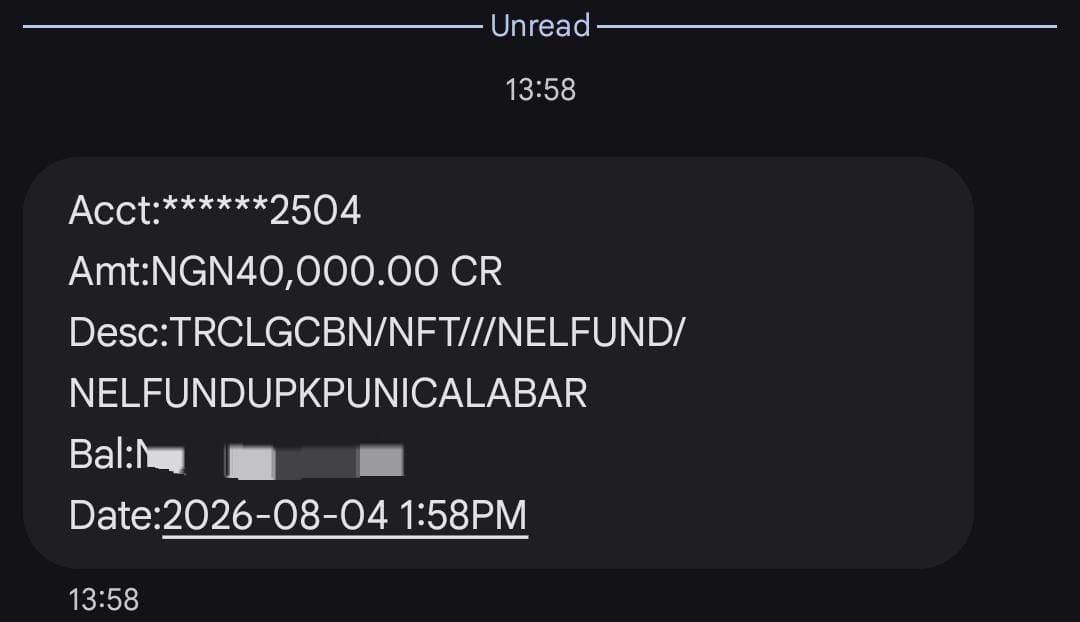UNICALNELFUND's tweet photo. GT BANK DROPPING FOR UNICAL BENEFICIARIES https://t.co/me3N56sD0g