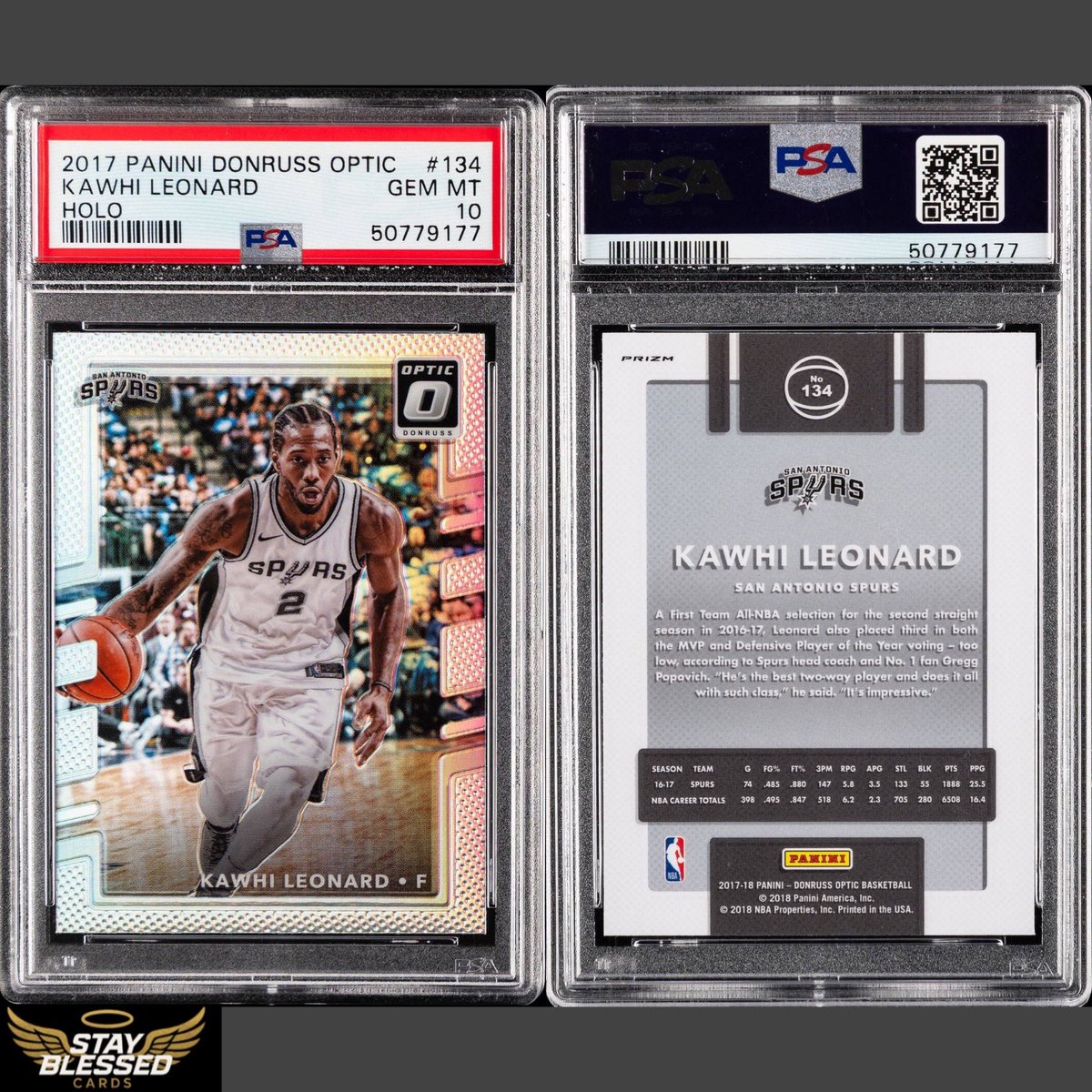 StayBlessedCard's tweet photo. $35 shipped

2017 PANINI DONRUSS OPTIC
#134 KAWHI LEONARD
HOLO https://t.co/mytuojWtCr