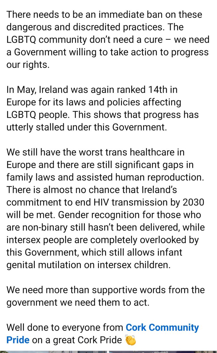 GrannyMary59's tweet photo. More calls on #BanConversionTherapy #transhealthcare #RecogniseNonBinary in Ireland this time by the soc Dems. I really feel for young people in this country esp the most vulnerable to gender ideology 🥵 @AthenaForumEU @TheCountessIE @RoisinMichaux @NotAllGays @wicklowwomen4w1 https://t.co/7NBZTetdTR