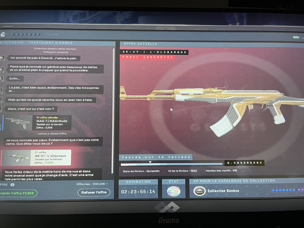 shinxn_'s tweet photo. @malekCSGO Salut Malek qu'est ce que t'en penses ça s'achète d'aprés toi ? https://t.co/OcBLTDggj0