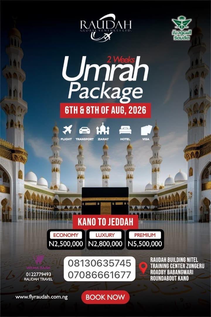 oil_shaeikh's tweet photo. Where are the Umrah potential Goers on My TL, this is a chance for you, tested and trusted, no stories.
@Alhamidiy94 is the go to person… https://t.co/P0R6YhlBL2