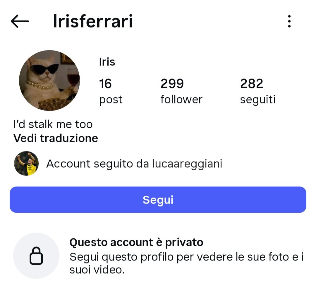 nakedbythesea's tweet photo. non sono sicura che il calciatore sia Fanciullo ma è strano che segua il profilo privato di Iris, che neanche Simone segue (perlomeno con il suo principale).
e sì, sono sicura sia di Iris perché anche la sua amica Angie lo segue. https://t.co/vS0b6mhewp