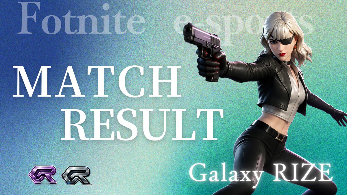 GalaxyRize_00's tweet photo. 8/4

🌠FNCS Global Championship
                                          Last Chance🌠

#97  @reinfv_ 
#172  @nixfck0w
#250  @RezeFN
#258  @raisemyswordosu 

Good luck on the next stage

#GALAXYRIZE
#GALAXYRIZEconnection
#GRwin https://t.co/csgBjWJe3D