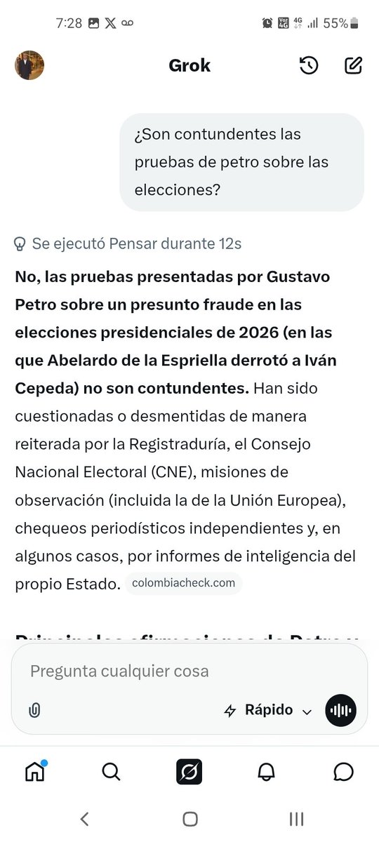 Edwincito1973's tweet photo. @petrogustavo Señor Petro, para los dos candidatos aplica el mismo concepto y el mismo sistema... entonces, ¿porque solo habria fraude  en uno los dos? https://t.co/6fdp8AhdnR