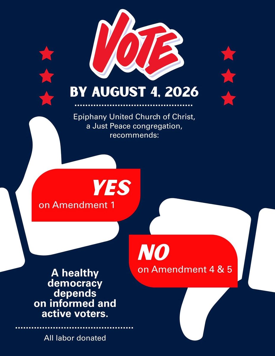 j_mo4justice's tweet photo. A healthy democracy depends on informed, active voters. Do your part! #YesOn1 #NoOn4 #NoOn5 https://t.co/8R25G23mMt
