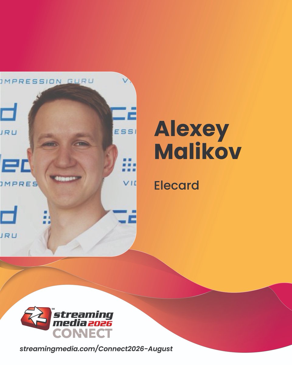 StrMediaShows's tweet photo. How close can you get to real time? At #StreamingConnect, Timothy Fore-Siglin moderates experts from Elecard, WTFast USA, Globo, and Dolby Laboratories on achieving sub-second streaming. Save your free spot through our link. https://t.co/dic3mb2c57