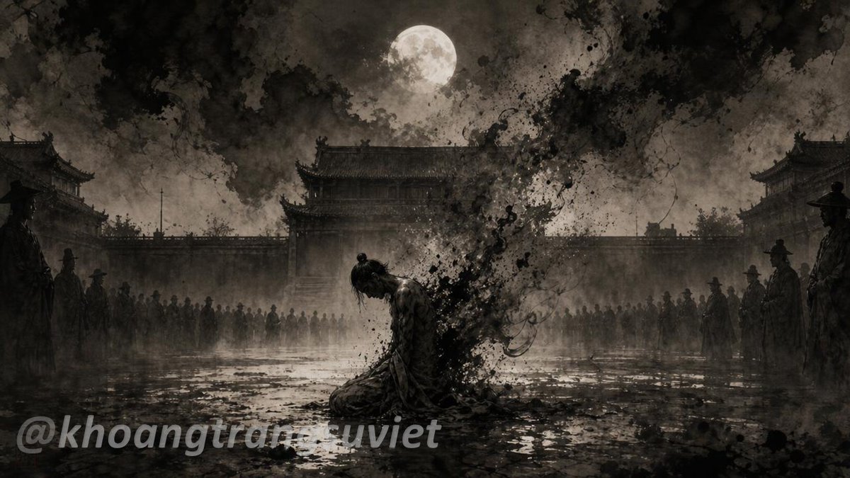 ktsuviet's tweet photo. Họ không chỉ xử tử Đỗ Thích. Cả kinh thành buộc phải chứng kiến. Chính sử chỉ viết vài dòng về cái chết của hai vua. Nhưng lại ghi khá kỹ về cách xử lý hung thủ. Vì sao một kẻ đủ nhỏ, đủ yếu lại bị nhấn mạnh đến vậy? https://t.co/FDj3wBvnLL