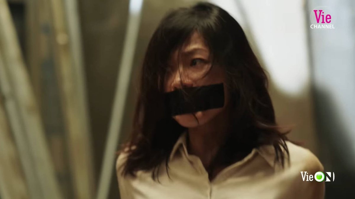 SupermoKhai's tweet photo. Oanh Kieu tied up and tape gagged - Cay Tao No Hoa Episode 30 (3) https://t.co/F7N6UVP4og
