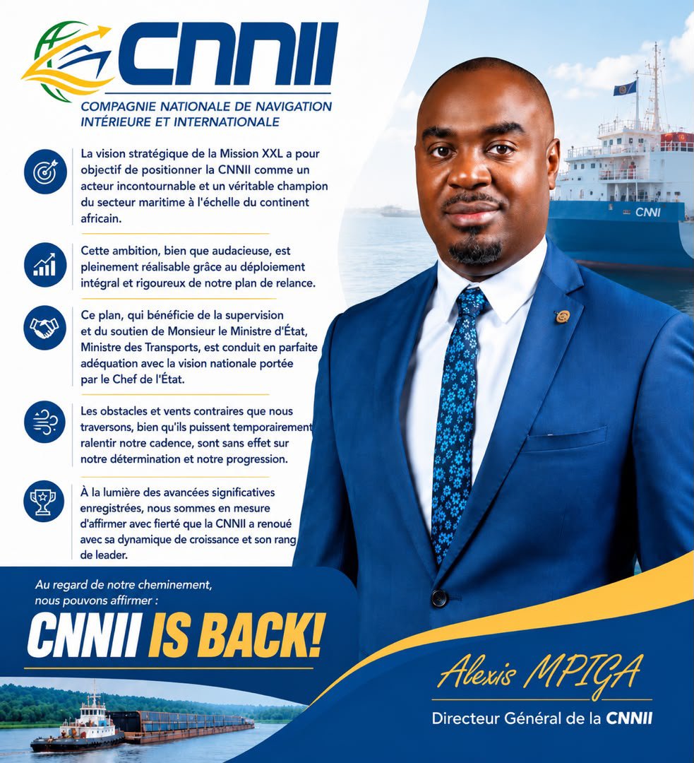 CNNIIofficiel's tweet photo. Vers un champion maritime africain : Le cap fixé par notre Direction Générale.
Appelez-nous directement sur le 👇🏾 +24162520146
Ou laissez-nous un mail à cette adresse 👇🏾com@cnnii.ga
#CNNII #CNNIISBACK #CNNIIMISSIONXXL https://t.co/FyHgviJXBc