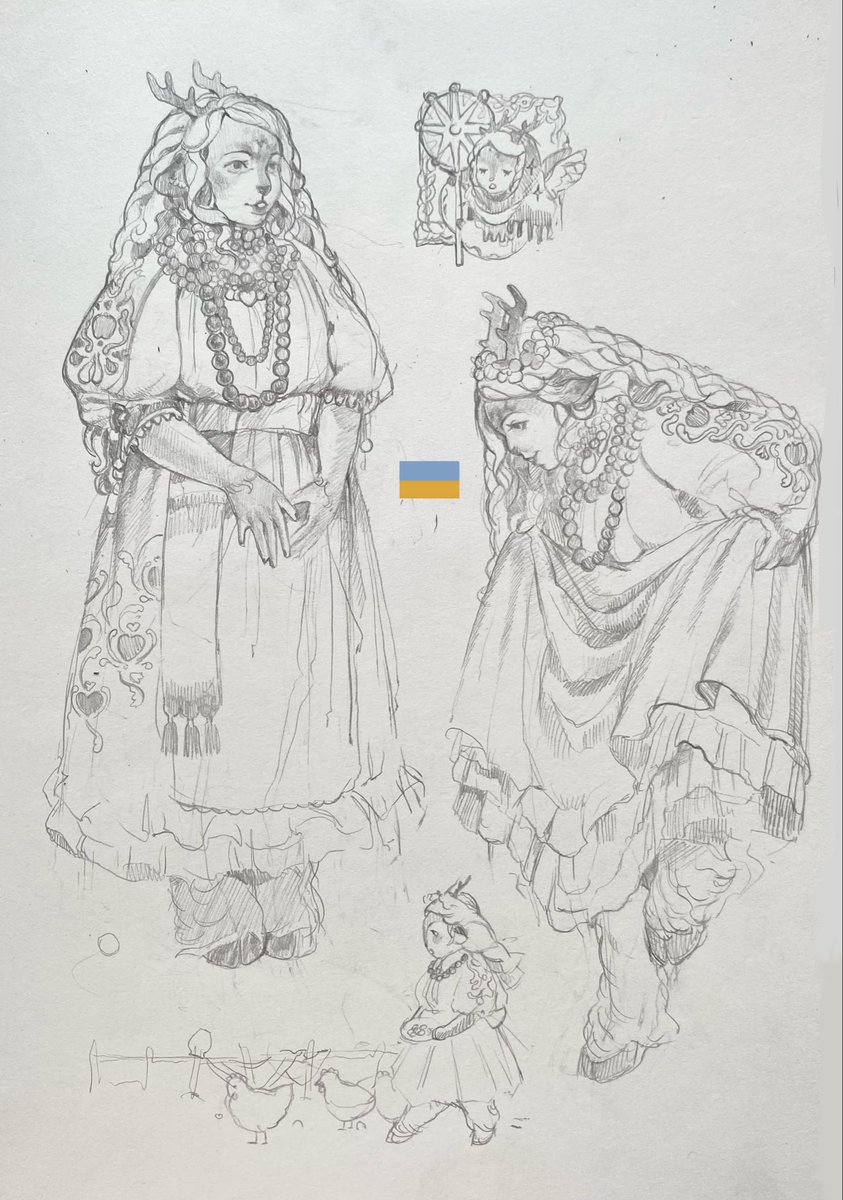 Grfndrgg's tweet photo. I headcanon #noelleholiday as Ukrainian
 So here she is https://t.co/ndT9wzIfwm