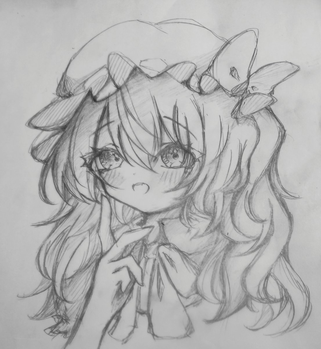 SKhtKN's tweet photo. テスト勉強の息抜きで描いたフランちゃん
ﾍﾍｯ(*ﾟ∀ﾟ) https://t.co/7wDZEyZP0G