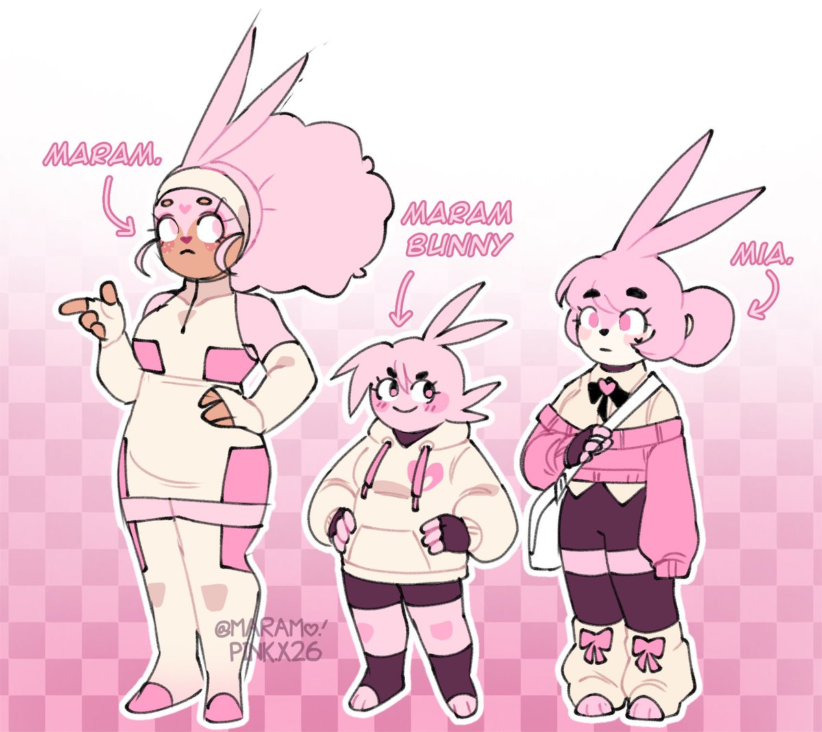 maramlvyy_'s tweet photo. My oc 🐰💗✨ https://t.co/Y8rbt8ngPH